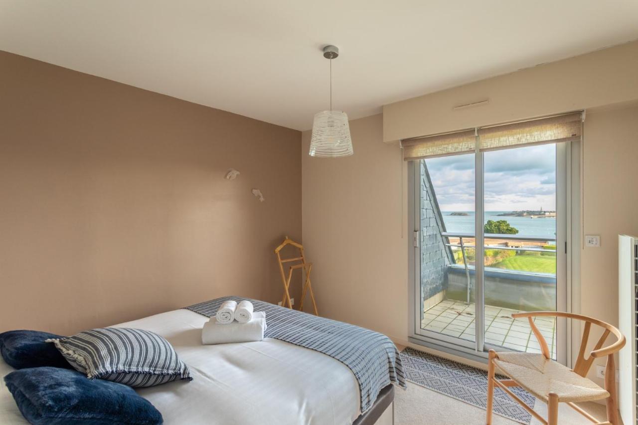 Heol - Appartement 2 Chambres - Vue Mer Et Parking Dinard Eksteriør billede