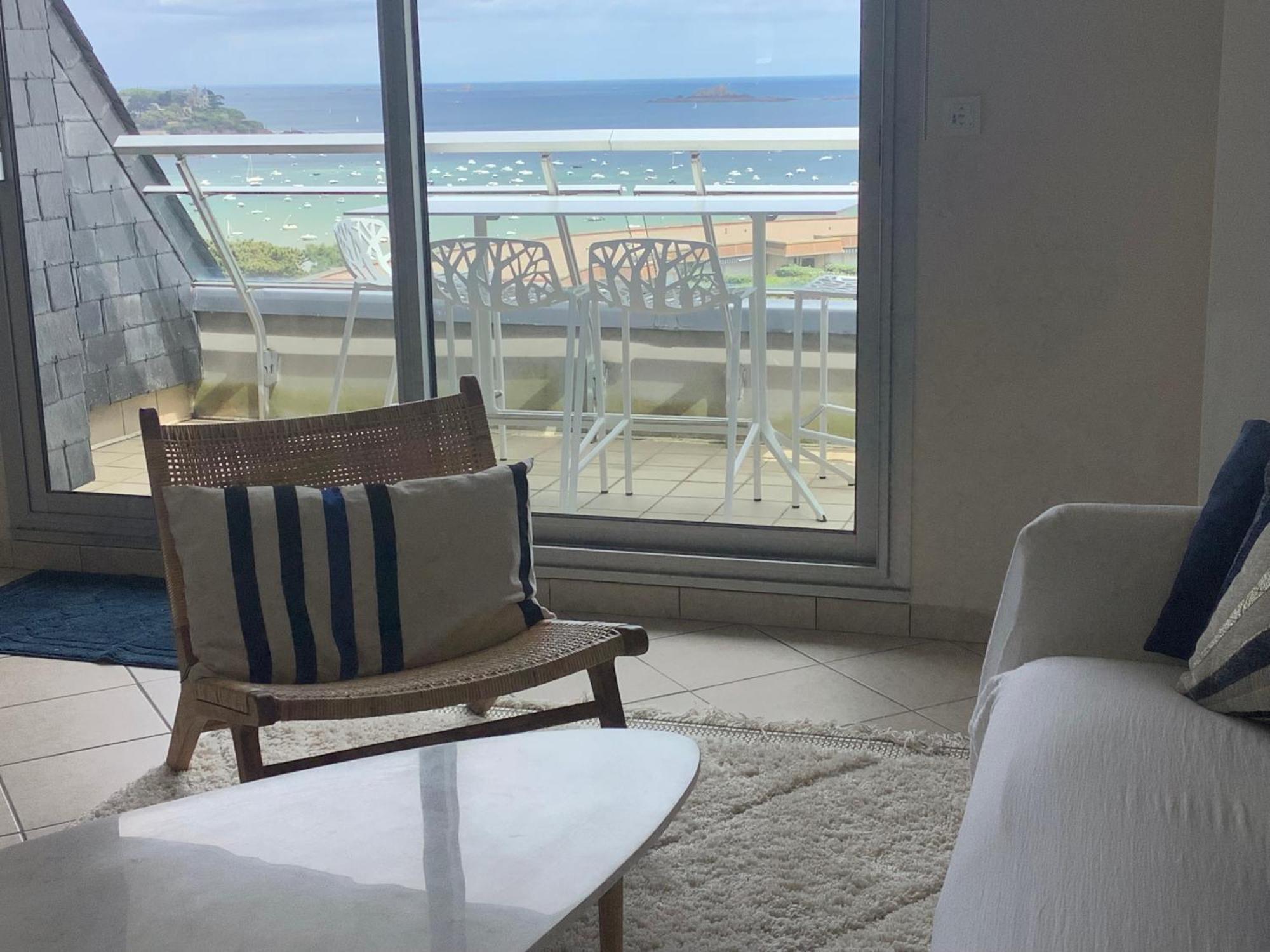 Heol - Appartement 2 Chambres - Vue Mer Et Parking Dinard Eksteriør billede